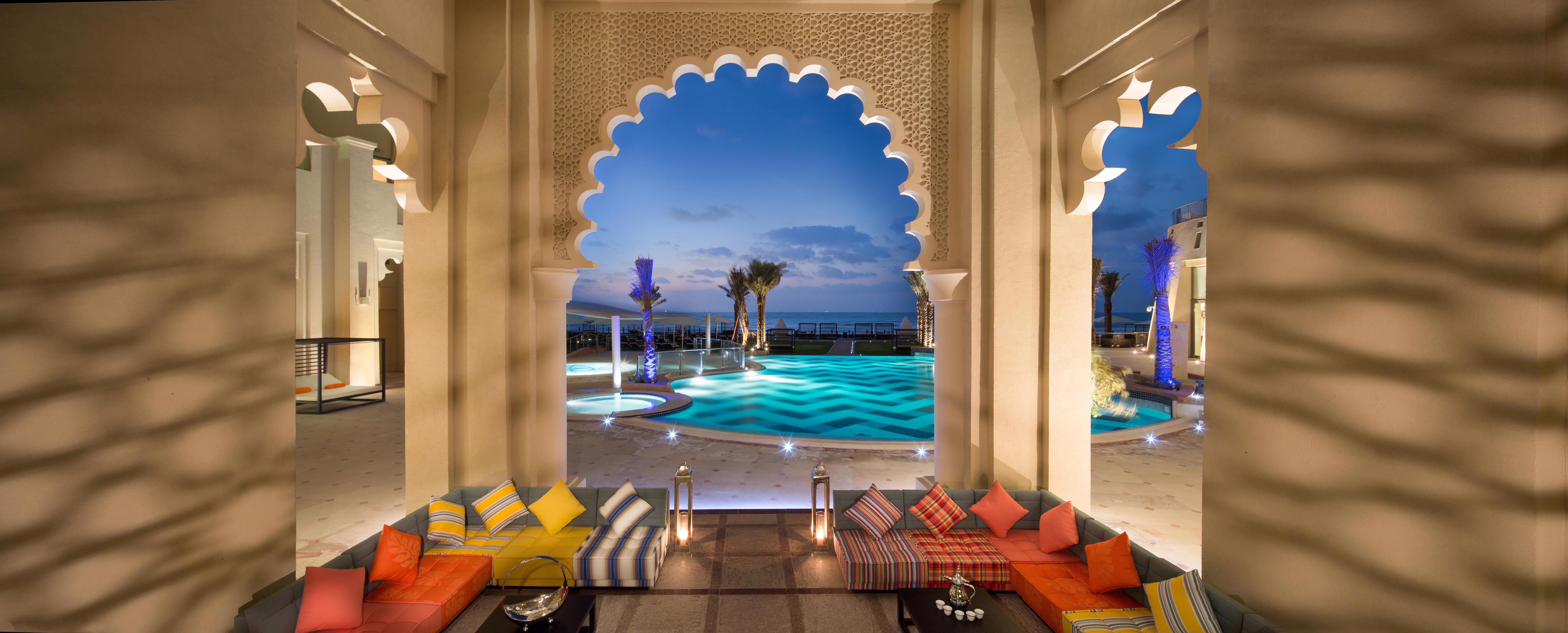 Bahi Ajman Palace Hotel Exterior photo The pool at the hotel